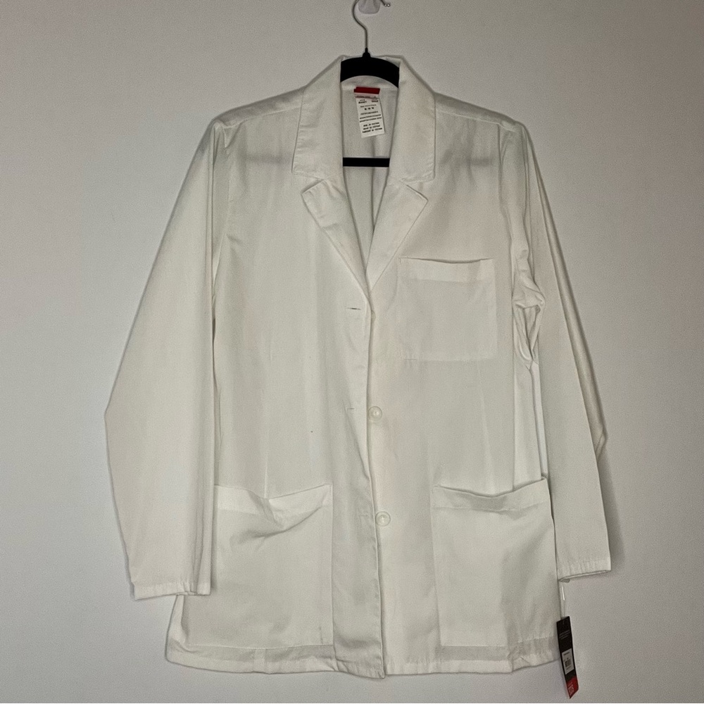 NWT Dickies Unisex White Lab Coat